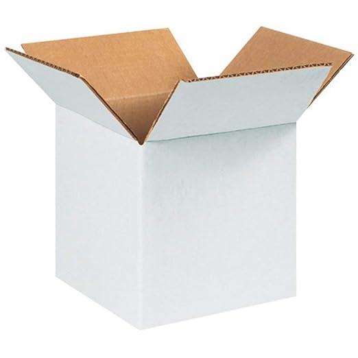White plain box
